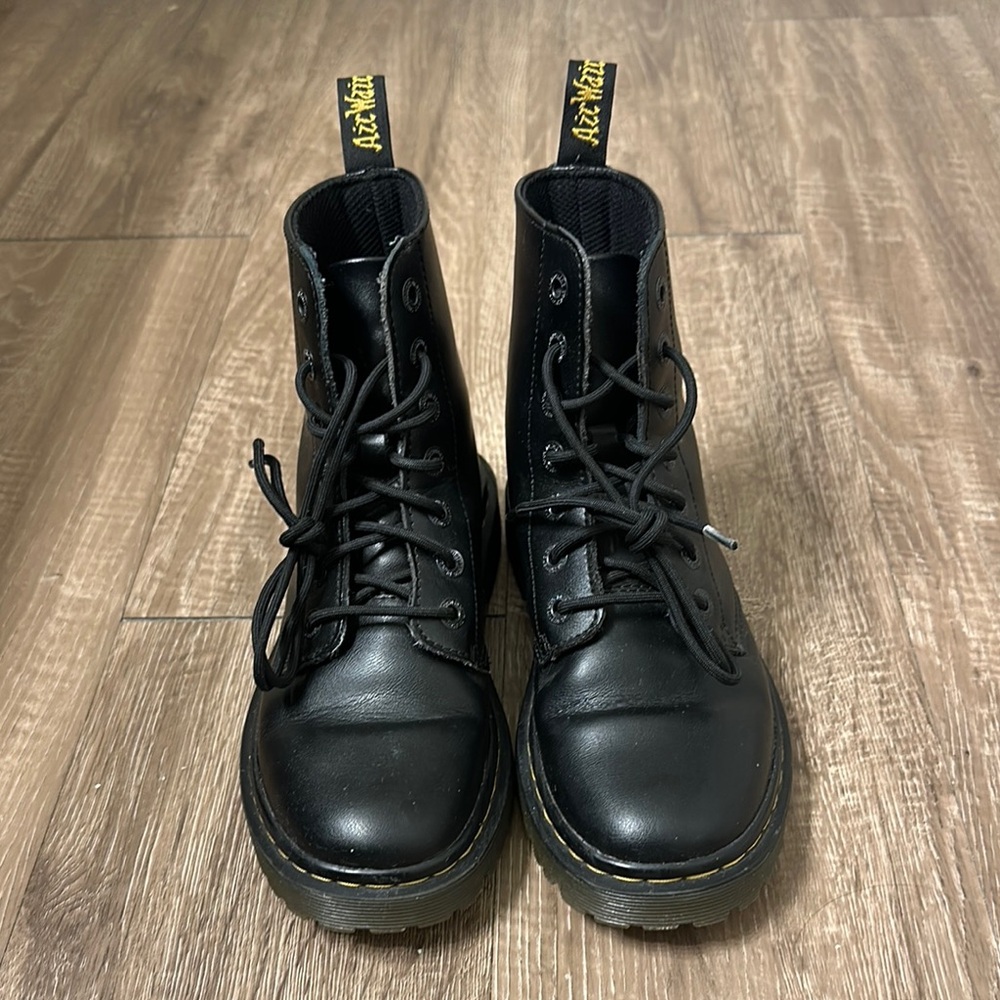 Dr. Martens Black Leather Boots